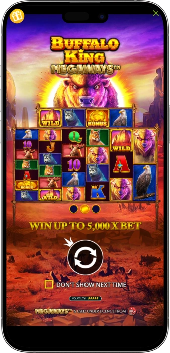 Buffalo King Megaways App